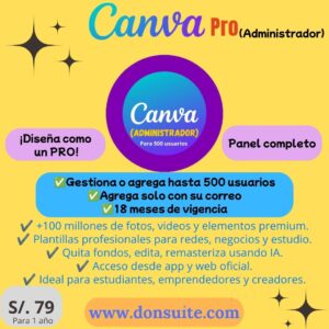 Canva Pro (Administrador)