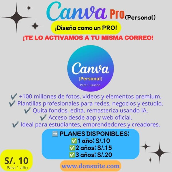 Canva Pro (Personal)