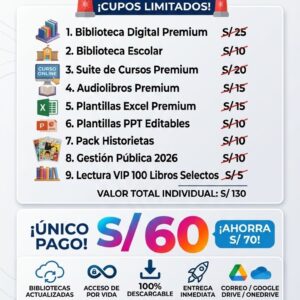 Combo Bibliotecas (Todo En Uno)