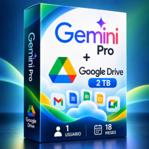 Google Drive 2TB + Gemini Pro