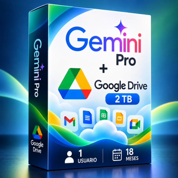 Google Drive 2TB + Gemini Pro
