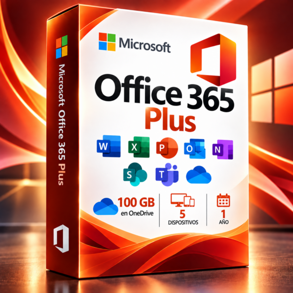 Microsoft Office 365 Plus + 100GB (Personal)